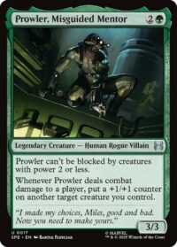 Prowler, Misguided Mentor (Foil) - #17 - Uncommon - Inglés