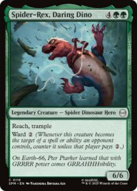 Spider-Rex, Daring Dino (Foil) - #116 - Common - Inglés