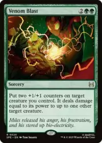 Venom Blast (Foil) - #20 - Rare - Inglés