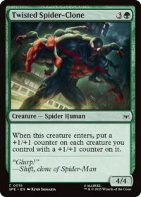 Twisted Spider-Clone (Foil) - #19 - Common - Inglés