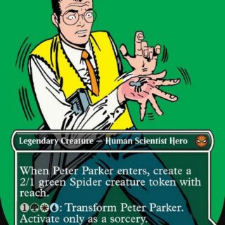 Peter Parker (Borderless) (Foil) - #232 - Mythic - Inglés