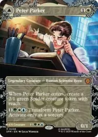 Peter Parker (Borderless) (Foil) - #208 - Mythic - Inglés