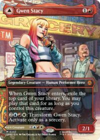 Gwen Stacy (Borderless) - #202 - Mythic - Inglés