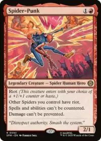 Spider-Punk (Foil) - #92 - Rare - Inglés