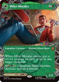 Miles Morales (Borderless) - #211 - Mythic - Inglés