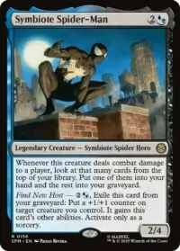 Symbiote Spider-Man (Foil) - #156 - Rare - Inglés