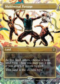 Multiversal Passage (Borderless) (Foil) - #206 - Rare - Inglés