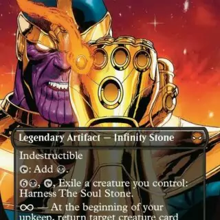 The Soul Stone (Borderless) (Foil) - #243 - Mythic - Inglés