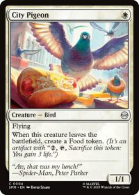 City Pigeon (Foil) - #4 - Common - Inglés