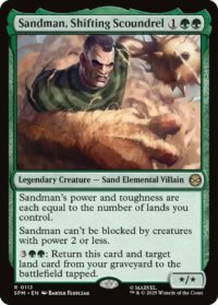 Sandman, Shifting Scoundrel (Foil) - #112 - Rare - Inglés