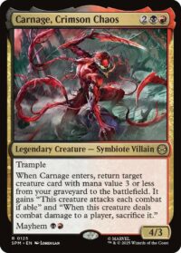 Carnage, Crimson Chaos - #125 - Rare - Inglés