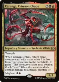 Carnage, Crimson Chaos (Foil) - #125 - Rare - Inglés