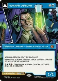 Norman Osborn (Borderless) (Foil) - #220 - Mythic - Inglés