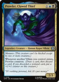 Prowler, Clawed Thief (Foil) - #138 - Uncommon - Inglés