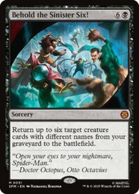 Behold the Sinister Six! (Foil) - #51 - Mythic - Inglés