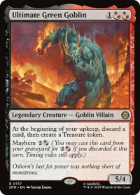 Ultimate Green Goblin (Foil) - #157 - Rare - Inglés