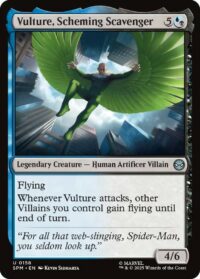 Vulture, Scheming Scavenger (Foil) - #158 - Uncommon - Inglés