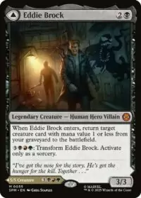 Eddie Brock (Foil) - #55 - Mythic - Inglés