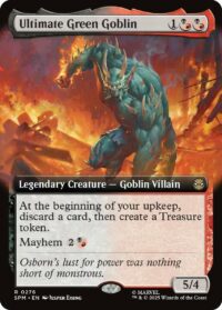 Ultimate Green Goblin (Extended Art) (Foil) - #276 - Rare - Inglés