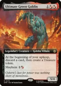 Ultimate Green Goblin (Extended Art) - #276 - Rare - Inglés