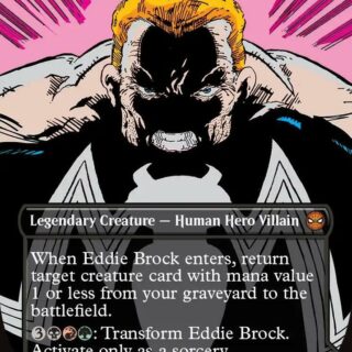 Eddie Brock (Borderless) (Foil) - #233 - Mythic - Inglés