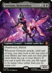 Gwenom, Remorseless (Extended Art) - #256 - Mythic - Inglés