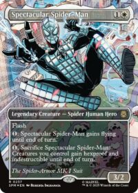 Spectacular Spider-Man (Borderless) (Textured Foil) - #237 - Rare - Inglés
