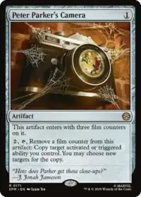 Peter Parker's Camera (Foil) - #171 - Rare - Inglés