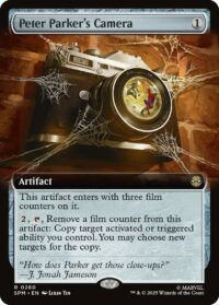 Peter Parker's Camera (Extended Art) (Foil) - #280 - Rare - Inglés