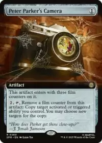 Peter Parker's Camera (Extended Art) - #280 - Rare - Inglés