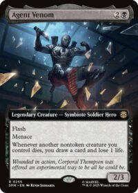 Agent Venom (Extended Art) (Foil) - #255 - Rare - Inglés