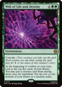 Web of Life and Destiny (Foil) - #122 - Mythic - Inglés