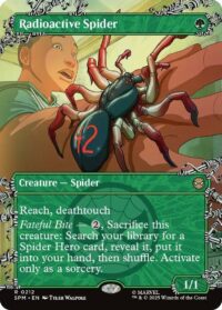 Radioactive Spider (Borderless) (Foil) - #212 - Rare - Inglés