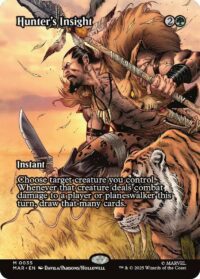 Hunter's Insight (Borderless Foil) - #35 - Mythic - Inglés