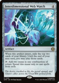 Interdimensional Web Watch (Foil) - #165 - Rare - Inglés