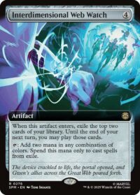 Interdimensional Web Watch (Extended Art) (Foil) - #278 - Rare - Inglés