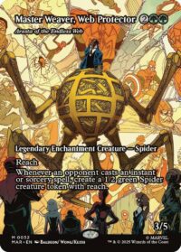 Master Weaver, Web Protector - Arasta of the Endless Web (Borderless) - #32 - Mythic - Inglés