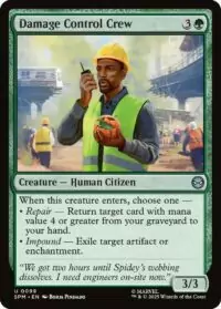 Damage Control Crew (Foil) - #99 - Uncommon - Inglés