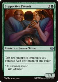 Supportive Parents (Foil) - #119 - Uncommon - Inglés