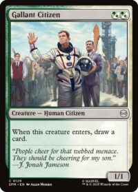 Gallant Citizen (Foil) - #129 - Common - Inglés