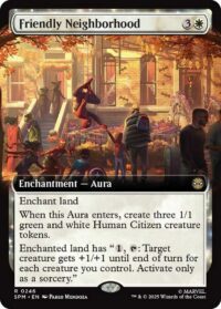 Friendly Neighborhood (Extended Art) - #246 - Rare - Inglés