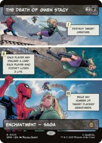 The Death of Gwen Stacy (Borderless) (Foil) - #223 - Rare - Inglés