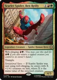 Scarlet Spider, Ben Reilly - #142 - Rare - Inglés