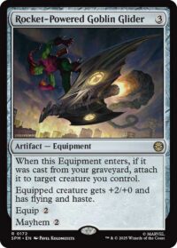 Rocket-Powered Goblin Glider (Foil) - #172 - Rare - Inglés
