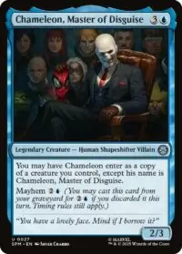 Chameleon, Master of Disguise (Foil) - #27 - Uncommon - Inglés