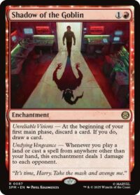 Shadow of the Goblin (Foil) - #87 - Rare - Inglés