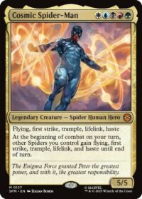 Cosmic Spider-Man (Foil) - #127 - Mythic - Inglés