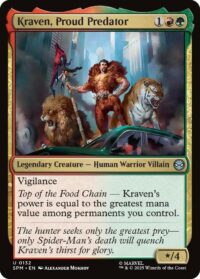 Kraven, Proud Predator (Foil) - #132 - Uncommon - Inglés