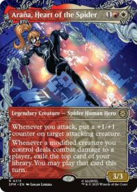 Arana, Heart of the Spider (Borderless) (Foil) - #213 - Rare - Inglés