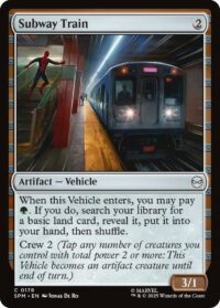 Subway Train (Foil) - #178 - Common - Inglés